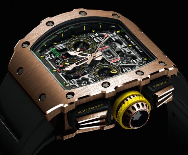Richard Mille Replica Watch RM 11-03 Gold RM 011 AUTOMATIC FLYBACK CHRONOGRAPH